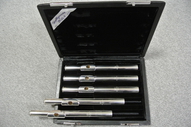 フルート銀製頭部管セット